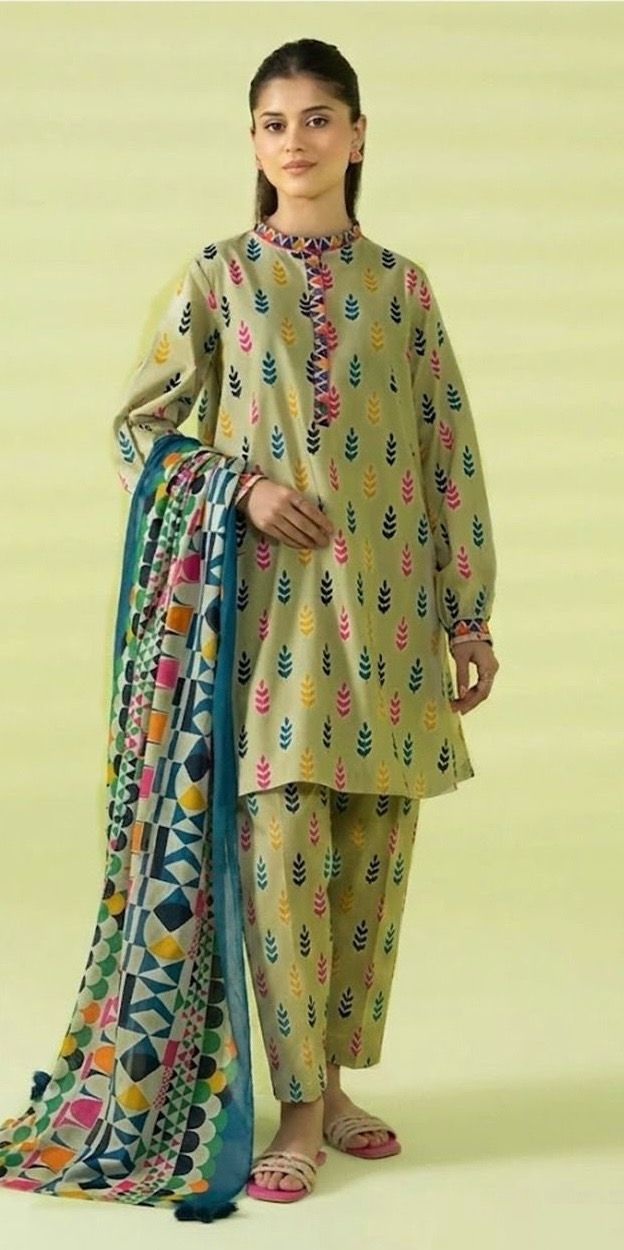 Sapphire Lawn Printed 3Piece D-006