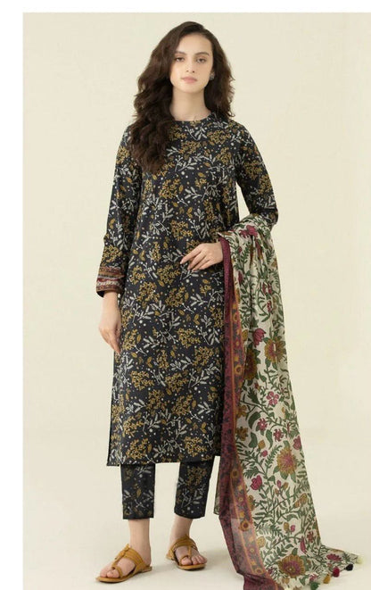 Sapphire Lawn Printed 3Piece D-008